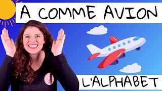 A comme Avion | Apprendre l'alphabet | Andreea's Music Box