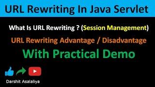 URL Rewriting In Java Servlet | sendRedirect() Method Use In Java Servlet With Practical