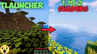 How to add shaders in tlauncher 1.19.2 (easy) (Working) (2024)