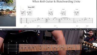 RnB Guitar Skate Riff (Tutorial & TABS)