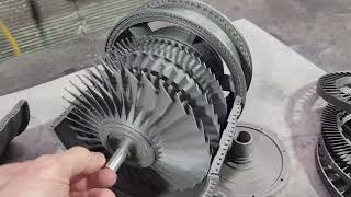 Scale Model 20% - Pratt & Whitney F119 / F135 Jet Turbine Engine#turbine#f22#raptor