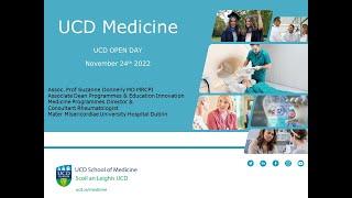 UCD Medicine Open Evening 2022