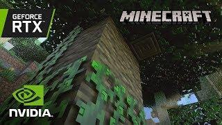 Minecraft RTX ON/OFF Gameplay Demonstration