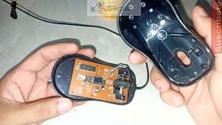  Como reparar mouse o Raton de PC facil