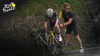 Jonas Vingegaard suffers mechanical issue in Stage 1 of 2024 Tour de France | Cycling on NBC Sports