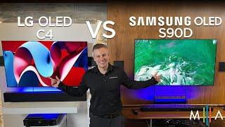 LG C4 vs Samsung S90D | Test | 2 téléviseurs OLED compétitifs