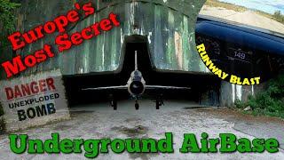 We investigate europe's most secret underground airbase - scary paranormal experience