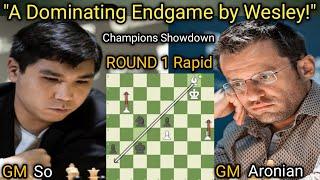 Wesley So VS Levon Aronian | Champions Showdown 2025-The King | Round 1 Rapid