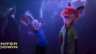 Zootopia: Judy Hopps Butt-Bumps/Hip-Checks Nick Wilde (Slow-Motion)