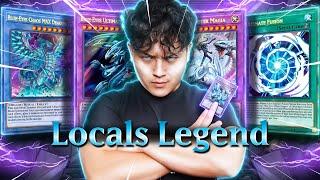 I AM KAIBA - LOCALS WITH NEW DRAGON MASTER MAGIA BLUE-EYES DECK -  Yu-Gi-Oh LOCALS LEGEND Live Duel!