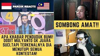 MUKA SERIOUS TAPI BIKIN NGAKAK! Malaysia react to Dodit standup comedy