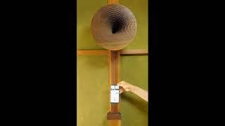 Wall mounted Wooden Smartphone Speaker 壁掛けスマホラッパ（スピーカー）