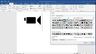 How to insert new meeting symbols in word