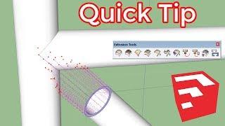 SketchUp Plugin Quick Tip   Extrude Tools