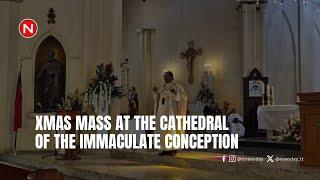 Xmas mass at the Cathedral of the Immaculate Conception