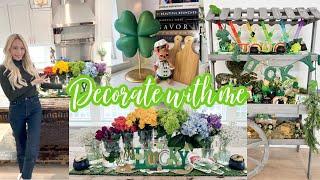 ️ ST. PATRICK'S DAY DECORATE WITH ME ️ MOM OF 4 