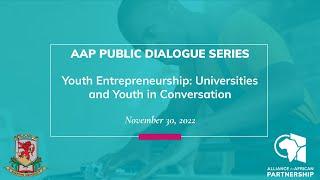 Youth Entrepreneurship  - Universities and Youth in Conversation