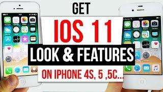 GET IOS 11 Look & Features on IOS 9 - 9.3.4 / 9.3.5 iPhone 4s, 5, 5c, iPad 2, 3, 4 & Mini 32Bit