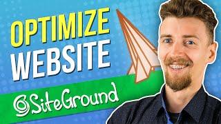 How to Optimize Your Siteground Website With SG Optimizer