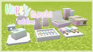 ･:ﾟ*16+ Cute Pastel Desserts for MCPE･:ﾟ* Hope's Sweets Addon