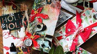 3 Tim Holtz Christmas Tags for Your Holiday Gifts!