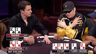 Phil Hellmuth Schools Tom Dwan! $97,800 Payback on Poker After Dark!