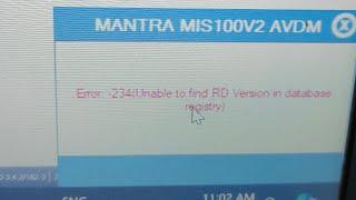 Mantra iris rd device not working solution 100%.   Mantra iris rd device install