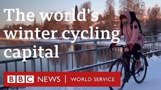 The cycle-mad city in Finland that doesn't stop for snow - BBC World Service