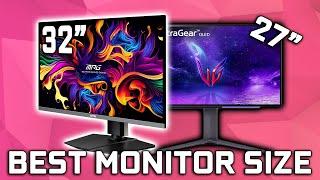 Best Monitor Size - 27 Inch vs 32 Inch & More