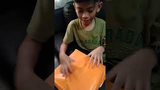 HAPPY KID ENJOY OPENING HIS ORDER FROM SHOPEE  MINI FIGURE LEGO UNBOXING SOON  #shorts #shopee