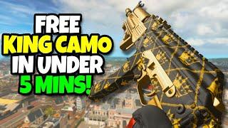 FREE Rare King Camo in Under 5 Mins! 'You Dropped This Camo' CDL Camo