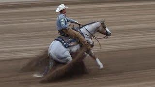 Mariano Pedrero y Payaso Rojo Gunner- Co Campeón Reservado del Guadalajara Reining Classic 03-Jun-23