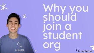 Why You Should Join A Student Organization