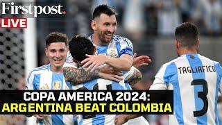 Copa America 2024 LIVE: Argentina Defeat Colombia 1-0 to Clinch 16th Title | Argentina vs Colombia