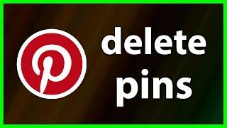 How to Delete a Pin you created on Pinterest | PC | 2023