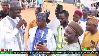 Sheikh Habeeb Olawunmi at the Turbaning Ceremony of Grand Mufty of Ogijo Land