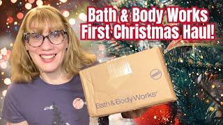 Bath & Body Works First Christmas Haul!