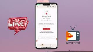 How to Fix Sign-In Attempt Was Blocked Gmail (Google Error 100% Solved)