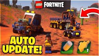 NEUES AUTO UPDATE MIT LENKRAD in LEGO FORTNITE!  Lego Fortnite