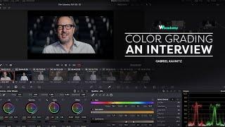 DaVinci Resolve Tutorial 101: How to Color Grade an Interview by Gabriel Kaunitz | Wedio