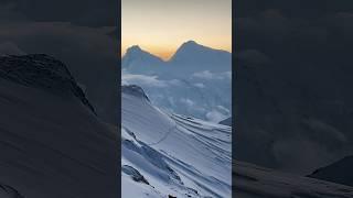 Two beautiful over 8000ers peaks in one frame. Guess which are these peaks? @Climbers_nepal