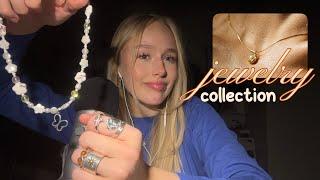 ASMR jewelry collection ~ close whispered show and tell ⋆.ೃ࿔*:･