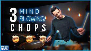 3 AMAZING CHOPS That Will Blow Minds! - Drum Fill Lesson