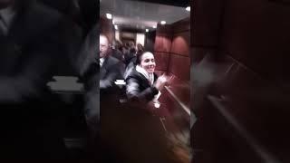 Natalia Oreiro gave her St. Petersburg fans air kisses