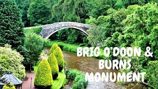 Burns Monument & Brig O' Doon | Alloway | Ayr | Scotland