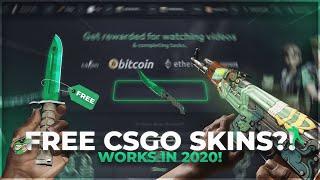 HOW TO GET FREE CSGO SKINS (WORKS IN 2020!)