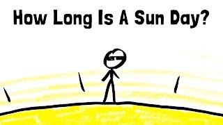 How Long Is A Day On The Sun?