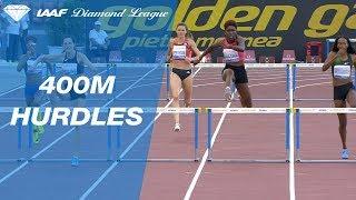 Georganne Moline Wins Women's 400m Hurdles - IAAF Diamond League 2018