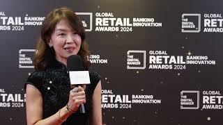 Interview with Maybank Singapore at The Digital Banker's Global Retail Banking Innovation Awards2024