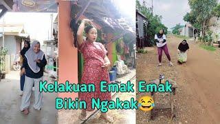 Kelakuan Lucu Emak Emak Bikin ngakak || Video lucu